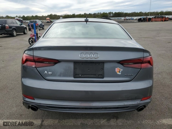 2019 Audi A5 Coupe Premium with VIN WAUSNAF57KA016466, listed as a Copart auction lot 51933635 with 43,601 mi miles and Clean Title. Bid and sale history available at carsss.com. Image 6.