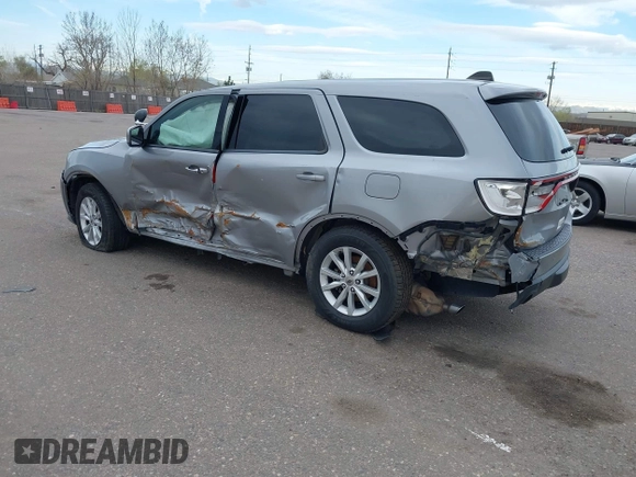 2019 Dodge Durango Special Service with VIN 1C4SDJFT5KC765078, listed as a IAAI auction lot 41976314 with 89,165 mi miles and . Bid and sale history available at carsss.com. Image 3.