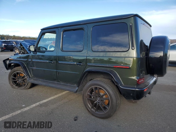2025 Mercedes-Benz G with VIN W1NWH1AB7SX009659, listed as a Copart auction lot 41561635 with Not Provided miles and Salvage Title. Bid and sale history available at DreamBid. Image 2.