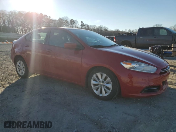 2014 Dodge Dart Aero with VIN 1C3CDFDH4ED928810, listed as a Copart auction lot 88736205 with 98,204 mi miles and Salvage Title. Bid and sale history available at carsss.com. Image 4.