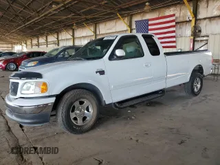 2003 Ford F-150 XL with VIN 1FTRX17L13NB49209, listed as a Copart auction lot 44453395 with 145,262 mi miles and Salvage Title. Bid and sale history available at carsss.com. Image 1.