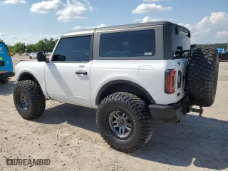 2022 Ford Bronco with VIN 1FMDE5AHXNLB04386, listed as a Copart auction lot 51952215 with 36,839 mi miles and Salvage Title. Bid and sale history available at carsss.com. Image 2.