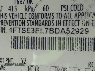 2011 Ford Econoline Cargo Commercial with VIN 1FTSE3EL7BDA52929, listed as a IAAI auction lot 41708374 with 227,114 mi miles. Bid and sale history available at carsss.com. Image 9.