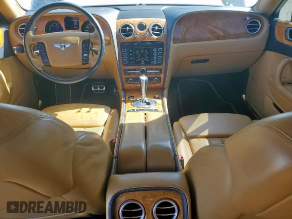 2007 Bentley Flying Spur with VIN SCBBR93WX78043729, listed as a Copart auction lot 49289635 with 66,295 mi miles and Clean Title. Bid and sale history available at DreamBid. Image 8.