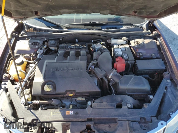 2012 Lincoln MKZ with VIN 3LNHL2JC7CR833941, listed as a Copart auction lot 89168565 with 120,354 mi miles and Salvage Title. Bid and sale history available at DreamBid. Image 11.