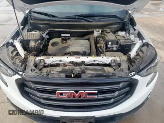 2020 GMC Terrain SLE with VIN 3GKALMEV6LL332463, listed as a Copart auction lot 58724805 with 98,723 mi miles and Salvage title. Bid and sale history available at DreamBid. Image 11.
