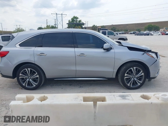 2020 Acura MDX w/Technology Pkg with VIN 5J8YD3H56LL001067, listed as a IAAI auction lot 41866822 with 54,998 mi miles. Bid and sale history available at carsss.com. Image 13.