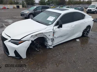 2022 Lexus IS 350 F Sport with VIN JTHGZ1E23N5024970, listed as a IAAI auction lot 41784335 with 17,914 mi miles and . Bid and sale history available at DreamBid. Image 2.