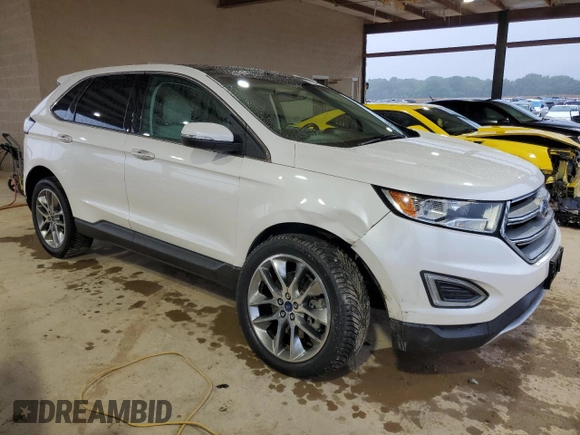 2015 Ford Edge Titanium z VIN 2FMTK4K80FBB73022, wystawiony jako Copart lot #53654035 z przebiegiem 155 848 mil mil oraz Szkoda całkowita • Salvage title. Historia ofert i sprzedaży dostępna na DreamBid. Obrazek 4.