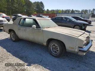1978 Oldsmobile Cutlass with VIN 3M47F8D426090, listed as a Copart auction lot 52980655 with 86,771 mi miles and Clean Title. Bid and sale history available at DreamBid. Image 4.