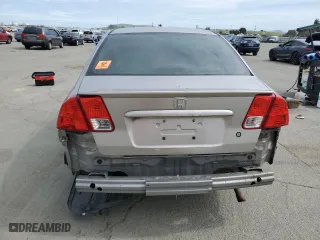 2004 Honda Civic Hybrid with VIN JHMES95684S006204, listed as a Copart auction lot 49134895 with 0 mi miles and Salvage Title. Bid and sale history available at carsss.com. Image 6.