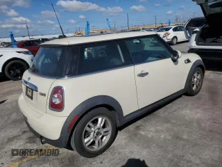 2012 MINI Hardtop with VIN WMWSU3C59CT542610, listed as a Copart auction lot 56720805 with 106,187 mi miles and Salvage Title. Bid and sale history available at DreamBid. Image 3.