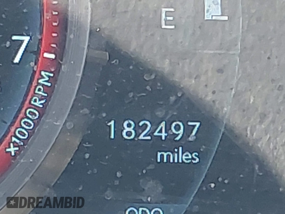 2014 Lexus IS 250 with VIN JTHBF1D25E5008581, listed as a IAAI auction lot 42149034 with 182,497 mi miles. Bid and sale history available at carsss.com. Image 16.