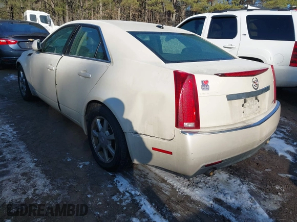 2008 Cadillac CTS RWD w/1SA with VIN 1G6DF577680169180, listed as a IAAI auction lot 41373873 with 158,236 mi miles. Bid and sale history available at carsss.com. Image 3.