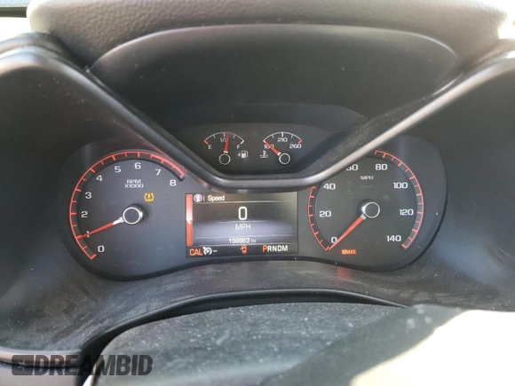 2015 GMC Canyon 4WD SLE with VIN 1GTG6BE34F1177276, listed as a Copart auction lot 49634045 with 159,863 mi miles and Salvage Title. Bid and sale history available at carsss.com. Image 9.
