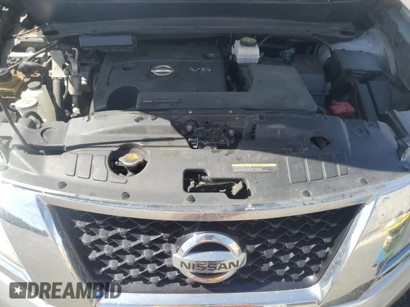 2016 Nissan Pathfinder Platinum with VIN 5N1AR2MM4GC642941, listed as a Copart auction lot 52622275 with 129,212 mi miles and Salvage title. Bid and sale history available at DreamBid. Image 13.