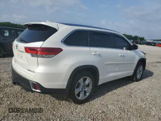 2017 Toyota Highlander Limited with VIN 5TDDZRFH1HS406242, listed as a Copart auction lot 61492715 with 99,285 mi miles and Salvage title. Bid and sale history available at DreamBid. Image 3.