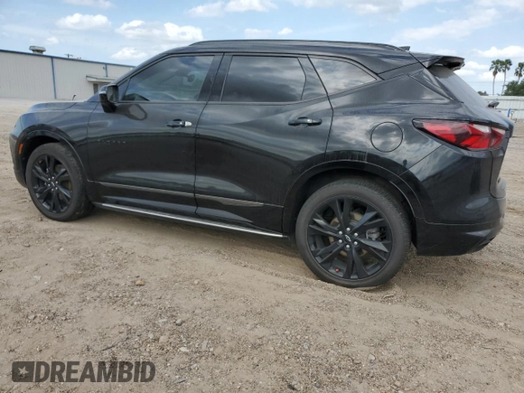 2021 Chevrolet Blazer RS with VIN 3GNKBERS4MS560615, listed as a Copart auction lot 51508685 with 63,207 mi miles and Salvage title. Bid and sale history available at DreamBid. Image 2.