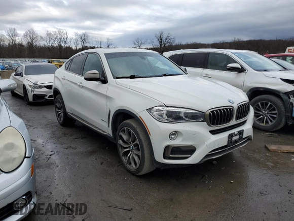 2016 BMW X6 xDrive35i with VIN 5UXKU2C51G0N82926, listed as a Copart auction lot 37905423 with 74,495 mi miles. Bid and sale history available at carsss.com. Image 4.