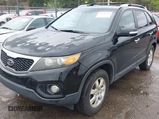 2012 Kia Sorento LX with VIN 5XYKT4A21CG188680, listed as a IAAI auction lot 41936782 with 228,817 mi miles. Bid and sale history available at carsss.com. Image 2.