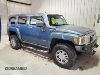 2007 Hummer H3 SUV z VIN 5GTDN13E078148136, wystawiony jako Copart lot #52379745 z przebiegiem 207 050 mil mil oraz Tytuł czysty. Historia ofert i sprzedaży dostępna na DreamBid. Obrazek 4.