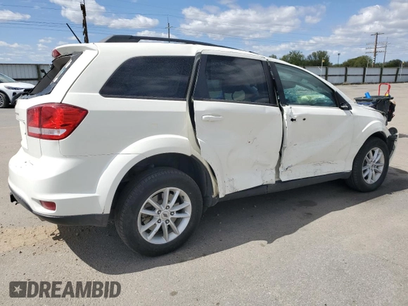 2018 Dodge Journey SXT with VIN 3C4PDDBG6JT141759, listed as a Copart auction lot 53974645 with 142,335 mi miles and Salvage title. Bid and sale history available at DreamBid. Image 3.
