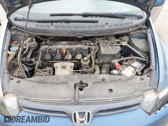 2007 Honda Civic Cpe LX with VIN 2HGFG12657H582102, listed as a IAAI auction lot 42030068 with 166,172 mi miles. Bid and sale history available at carsss.com. Image 10.