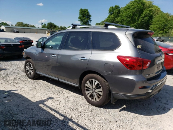 2018 Nissan Pathfinder S with VIN 5N1DR2MM9JC625671, listed as a Copart auction lot 54814865 with 168,899 mi miles and Salvage Title. Bid and sale history available at DreamBid. Image 2.