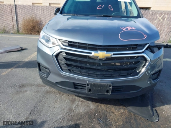 2021 Chevrolet Traverse LS with VIN 1GNERFKW1MJ235515, listed as a IAAI auction lot 41611529 with 36,303 mi miles. Bid and sale history available at carsss.com. Image 13.