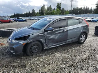2012 Hyundai Accent GS z VIN KMHCT5AE4CU044524, wystawiony jako Copart lot #57502285 z przebiegiem 164 755 mil mil oraz Szkoda całkowita • Salvage title. Historia ofert i sprzedaży dostępna na DreamBid. Obrazek 1.
