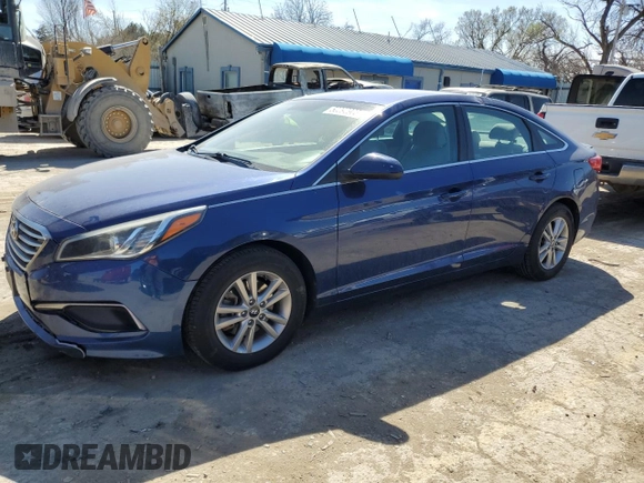 2016 Hyundai Sonata SE with VIN 5NPE24AF2GH332626, listed as a Copart auction lot 50292905 with 152,269 mi miles and Salvage Title. Bid and sale history available at carsss.com. Image 1.