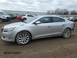 2015 Buick LaCrosse Leather with VIN 1G4GB5G34FF117927, listed as a Copart auction lot 50036035 with 128,039 mi miles and Clean Title. Bid and sale history available at carsss.com. Image 1.