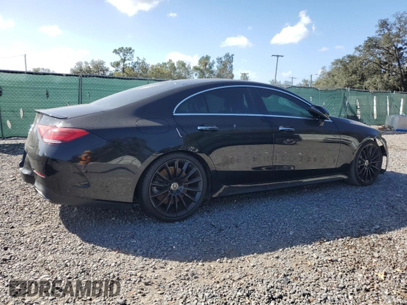 2019 Mercedes-Benz CLS with VIN WDD2J5JB8KA010345, listed as a Copart auction lot 76810664 with 0 mi miles and Non Repairable. Bid and sale history available at carsss.com. Image 3.