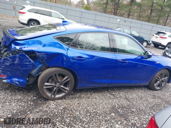 2023 Acura Integra w/A-Spec Package with VIN 19UDE4H36PA021160, listed as a IAAI auction lot 41804773 with 19,312 mi miles and . Bid and sale history available at DreamBid. Image 13.