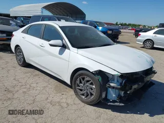 2024 Hyundai Elantra SEL with VIN KMHLM4DG6RU694436, listed as a IAAI auction lot 42211478 with 26,028 mi miles and . Bid and sale history available at DreamBid. Image 1.
