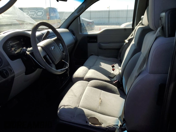 2005 Ford F-150 STX with VIN 1FTRX14WX5NA48994, listed as a Copart auction lot 46695035 with 253,055 mi miles and Salvage Title. Bid and sale history available at carsss.com. Image 7.