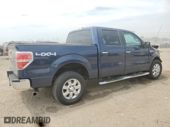 2013 Ford F-150 XL with VIN 1FTFW1EF9DFA51544, listed as a Copart auction lot 59418375 with 181,430 mi miles and Salvage title. Bid and sale history available at DreamBid. Image 3.