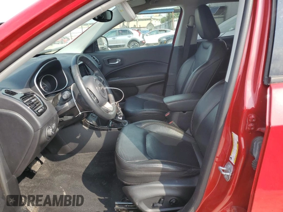 2018 Jeep Compass Limited with VIN 3C4NJCCB2JT358366, listed as a Copart auction lot 57937785 with 72,834 mi miles and Salvage title. Bid and sale history available at DreamBid. Image 7.