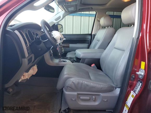2010 Toyota Tundra 4WD Truck LTD with VIN 5TFHW5F18AX120670, listed as a Copart auction lot 43863595 with 164,973 mi miles and Salvage Title. Bid and sale history available at carsss.com. Image 7.