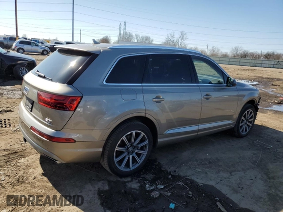 2017 Audi Q7 Premium Plus with VIN WA1LAAF73HD012839, listed as a Copart auction lot 51240635 with 100,628 mi miles and Clean Title. Bid and sale history available at carsss.com. Image 3.