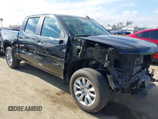 2023 Chevrolet Silverado 1500 Custom with VIN 1GCPDBEKXPZ107314, listed as a IAAI auction lot 41501515 with 29,549 mi miles and . Bid and sale history available at DreamBid. Image 1.