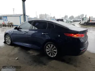 2018 Kia Optima EX with VIN 5XXGU4L33JG181532, listed as a Copart auction lot 47999055 with 131,839 mi miles and Salvage Title. Bid and sale history available at carsss.com. Image 2.