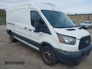 2015 Ford Transit Cargo with VIN 1FTNR2CM2FKA03405, listed as a IAAI auction lot 41976588 with 244,893 mi miles. Bid and sale history available at carsss.com. Image 1.