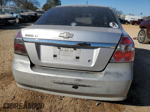 2009 Chevrolet Aveo 2LT with VIN KL1TG56E89B354608, listed as a Copart auction lot 47189715 with 167,563 mi miles and Salvage title. Bid and sale history available at DreamBid. Image 6.