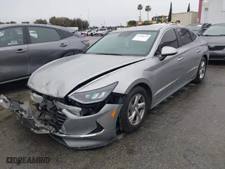 2020 Hyundai Sonata SE with VIN 5NPEG4JA7LH012153, listed as a IAAI auction lot 41748512 with 59,206 mi miles. Bid and sale history available at carsss.com. Image 17.