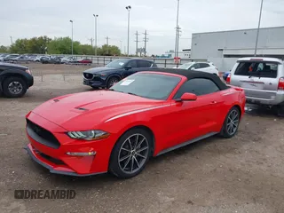 2018 Ford Mustang EcoBoost Premium with VIN 1FATP8UH3J5124720, listed as a IAAI auction lot 41897301 with 83,392 mi miles and . Bid and sale history available at carsss.com. Image 17.