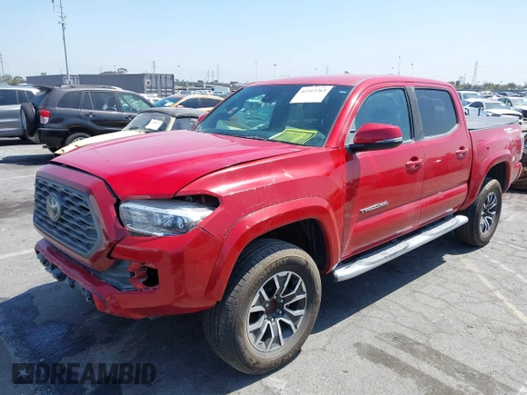 2020 Toyota Tacoma SR5 with VIN 3TMAZ5CN1LM139635, listed as a IAAI auction lot 42313763 with 72,752 mi miles and . Bid and sale history available at DreamBid. Image 17.