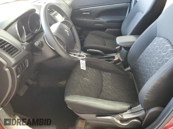 2023 Mitsubishi Outlander ES z VIN JA4ARUAU4PU000597, wystawiony jako Copart lot #53704445 z przebiegiem 27 206 mil mil oraz Szkoda całkowita • Salvage title. Historia ofert i sprzedaży dostępna na DreamBid. Obrazek 7.