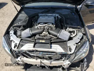2017 Mercedes-Benz C 63 AMG with VIN 55SWF8GB6HU232905, listed as a Copart auction lot 52523195 with 78,396 mi miles and Salvage title. Bid and sale history available at DreamBid. Image 11.