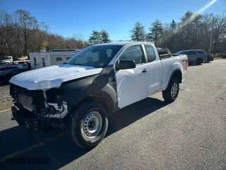 2022 Ford Ranger XL with VIN 1FTER1FH0NLD49017, listed as a Copart auction lot 82602594 with 73,198 mi miles and Salvage Title. Bid and sale history available at carsss.com. Image 1.